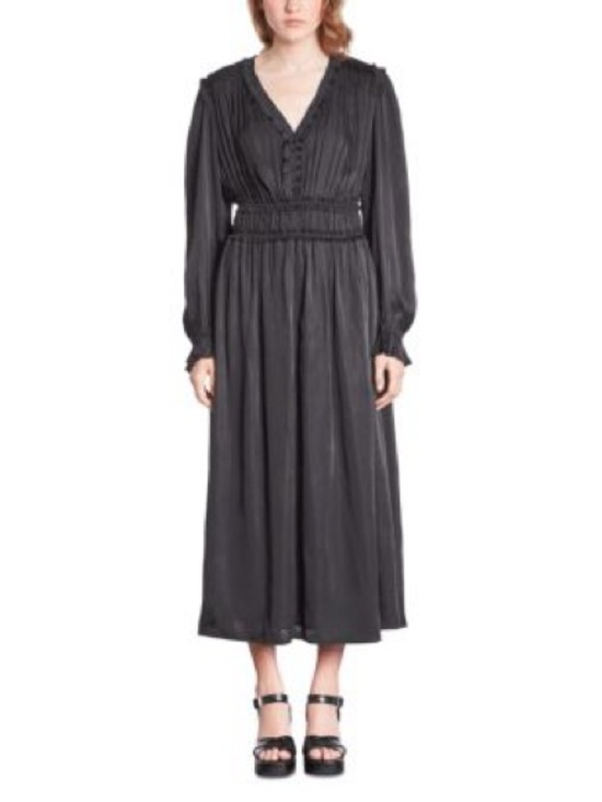 The Kooples Dresses & Skirts - NWT THE KOOPLES BLACK MIDI DRESS SZ L